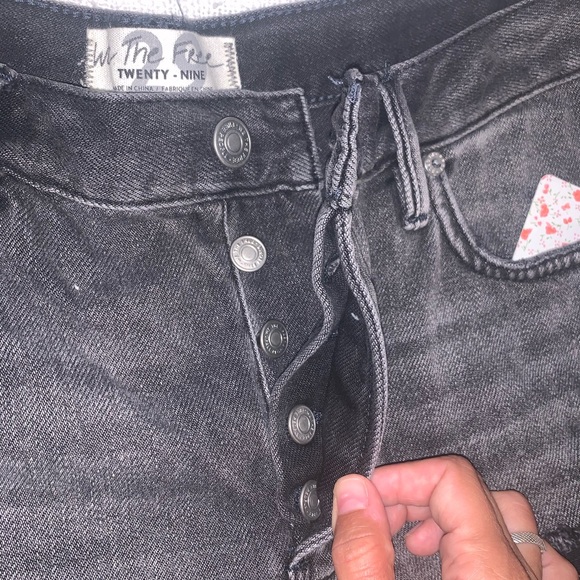 Free People Loving Good Vibrations Cutoff Shorts - Picture 6 of 8